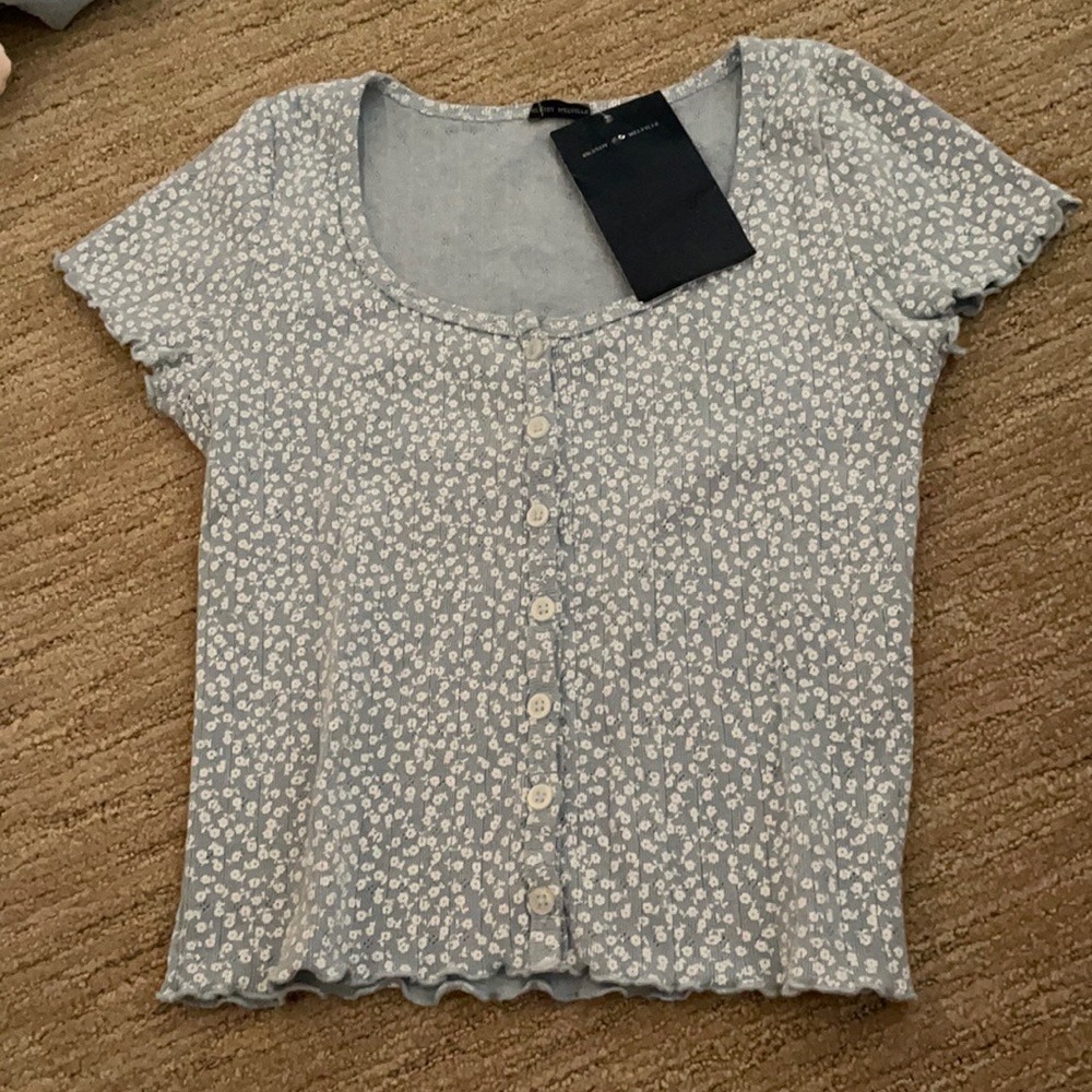 brandy ruffle top